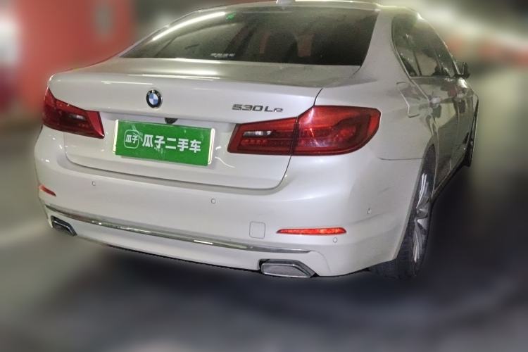 Used BMW 5 Series New Energy 2020 Mileage Upgrade Version 530Le Pioneer Edition Rear Right 45 Deg