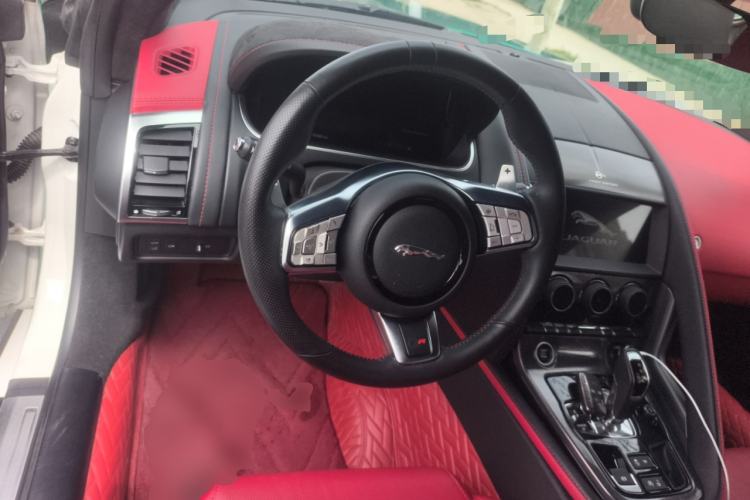 Used Jaguar F-TYPE 2021 P300 Rear-Drive First Edition Hardtop Version Steering Wheel