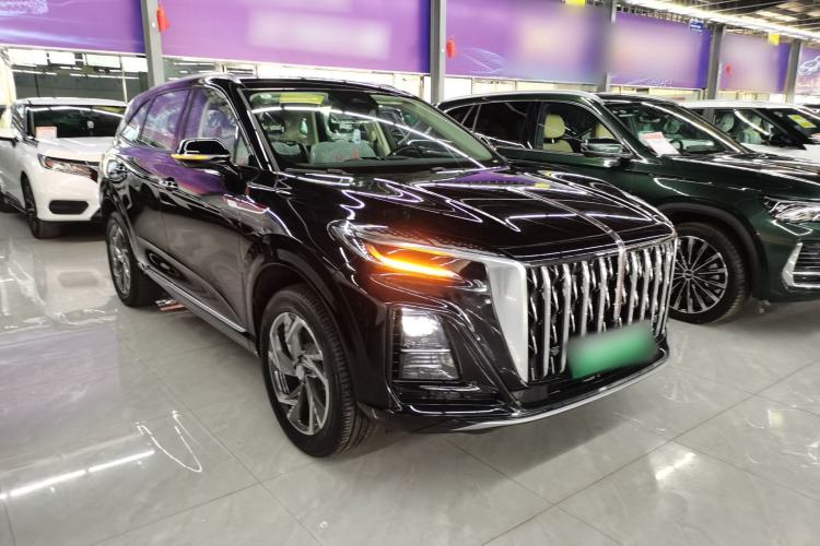 Used Hongqi HS3 PHEV 2025 Model 117km Jingwei Edition Front Right 45 Deg