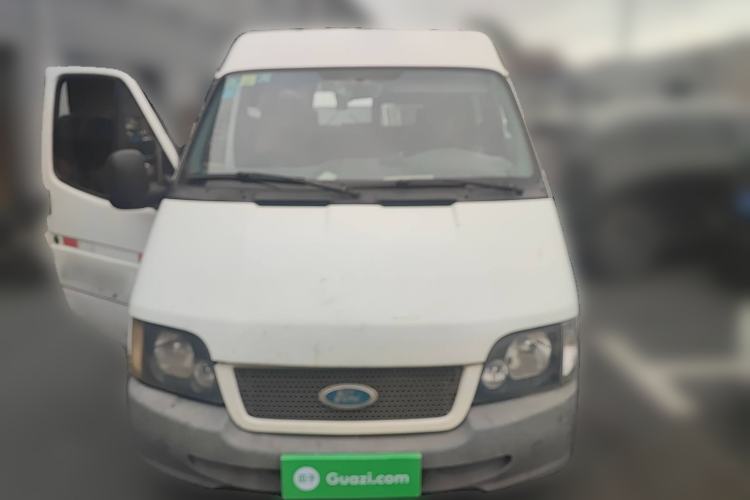 Used Ford Classic Transit 2013 2.8T Refurbished Diesel Ice-White Logistics Vehicle Long Wheelbase Mid-Roof Model JX493ZLQ4