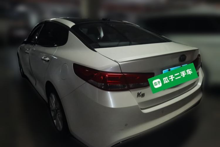 Used Kia K5 2016 1.6T Automatic LUX Rear Left 45 Deg