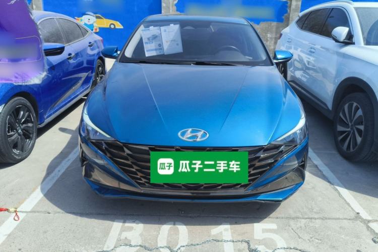 Used Hyundai Elantra 2021 1.5L CVT LUX Prestige Edition Front