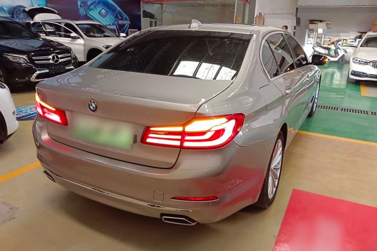 Used BMW 5 Series New Energy 2020 Mileage Upgrade Version 530Le Pioneer Edition Rear Right 45 Deg