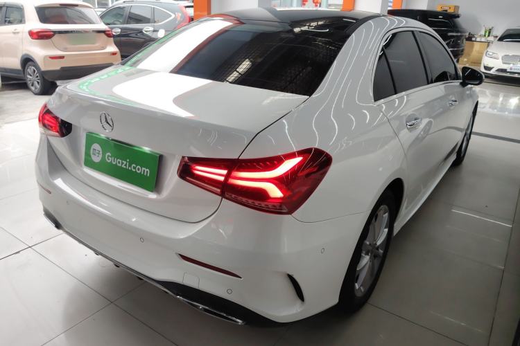 Used Mercedes-Benz A-Class 2021 A 200 L Sport Sedan Dynamic Model Rear Right 45 Deg