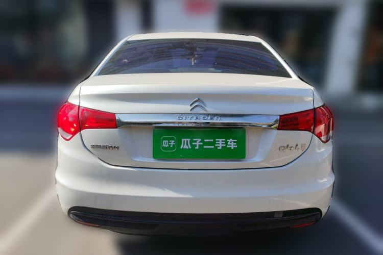 Used Citroen C4L 2013 1.8L Automatic Jingzhi Edition Rear