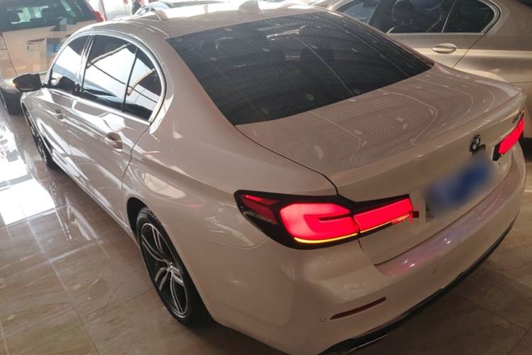 Used BMW 5 Series 2022 Updated 530Li Leading Edition Luxury Package Rear Left 45 Deg