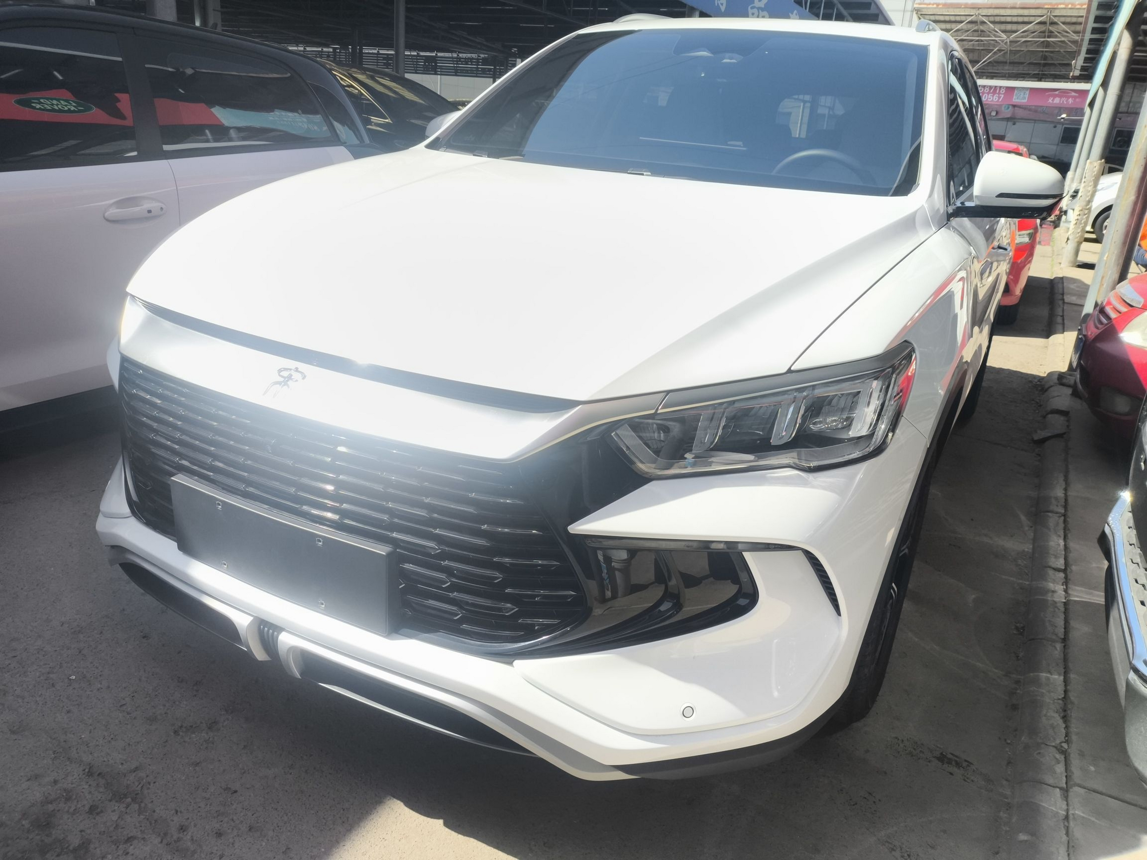 تحت مقدمة السيارة