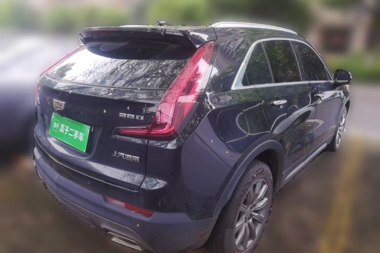 Used Cadillac XT4 2020 Revised Version 28T Two-Wheel Drive Leading Edition Rear Right 45 Deg