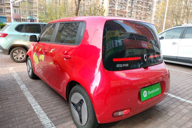 Used ORA White Cat 2020 360 km Luxury Version Rear Left 45 Deg