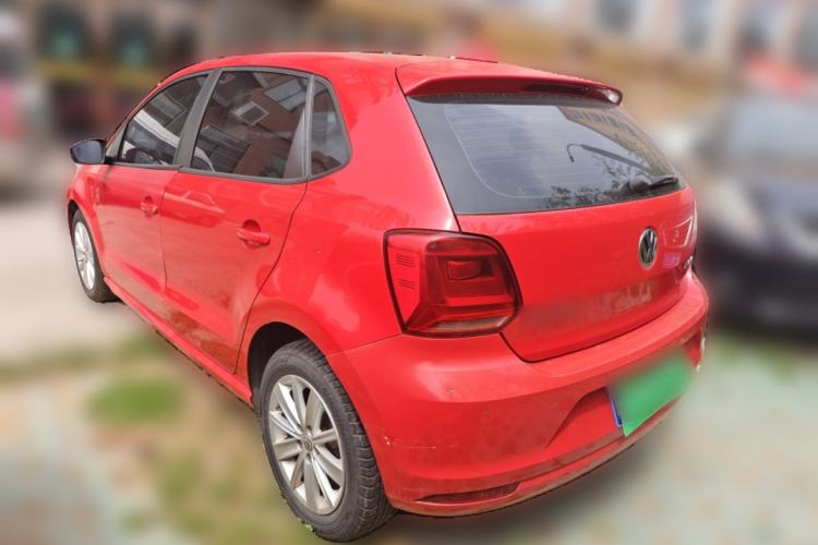 Used Volkswagen Polo 2014 1.4L Automatic Comfort Edition Rear Left 45 Deg