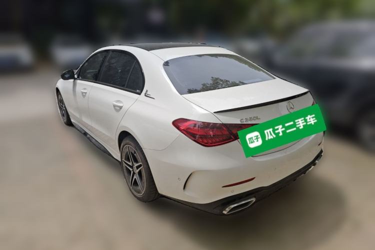 Used Mercedes-Benz C-Class 2024 Facelift C 260 L Night Edition Sport Version Rear Left 45 Deg