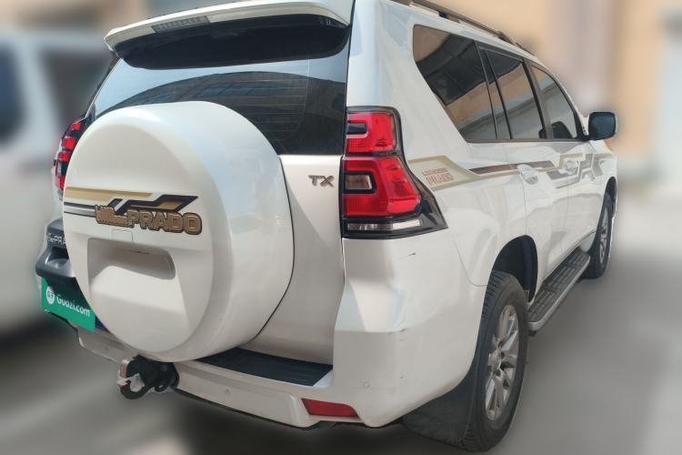 Used Toyota Prado 2018 3.5L Automatic TX-L with Rear-Mounted Spare Tire Rear Right 45 Deg