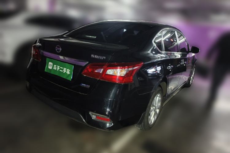 Used Nissan Sylphy 2019 1.6XV CVT Smart Connect Luxury Edition China V Standard Rear Right 45 Deg