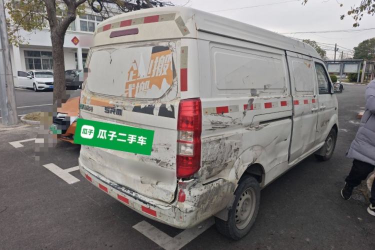 Used Shenzhou DST 5 2020 Pure Electric Van Rear Right 45 Deg