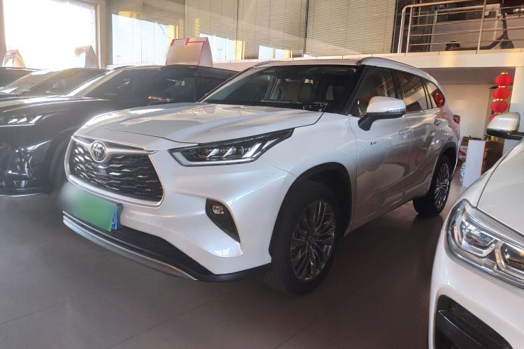 Used Toyota Highlander 2024 2.5L Smart Electric Hybrid Dual-Motor Two-Wheel-Drive Prestige Version 7 Seats