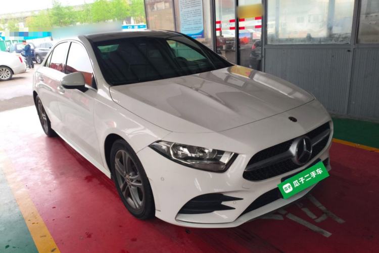 Used Mercedes-Benz A-Class 2020 Second Facelift A 180 L Sport Sedan Front Right 45 Deg