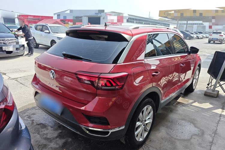 Used Volkswagen T-ROC 2019 230TSI DSG Two-Wheel-Drive Advanced Version China VI Standard Rear Right 45 Deg