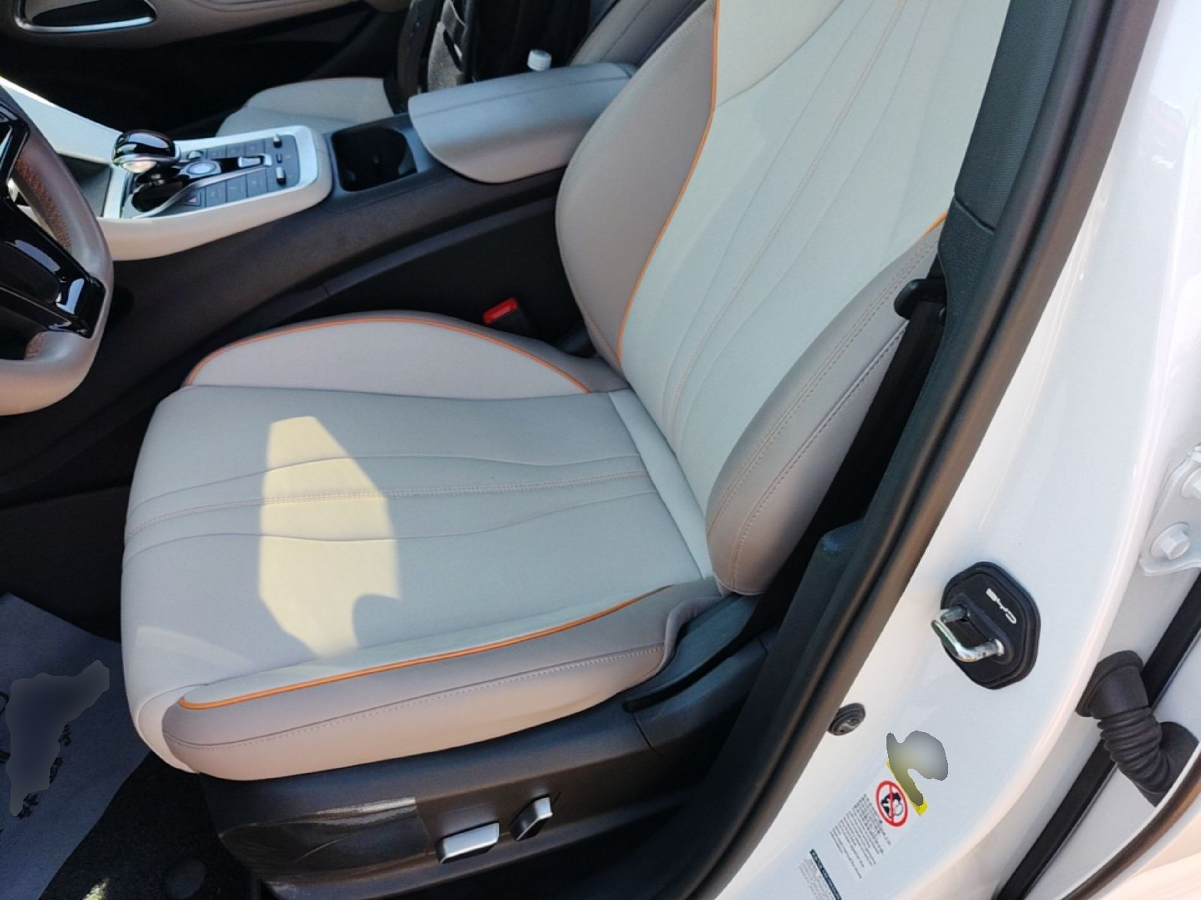 Avant de la voiture