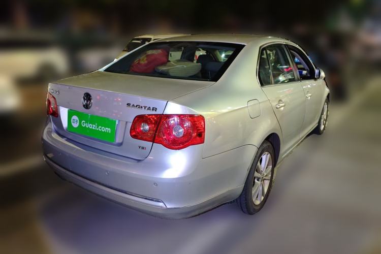 Used Volkswagen Sagitar 2011 1.4 TSI Automatic Tech Model Rear Right 45 Deg