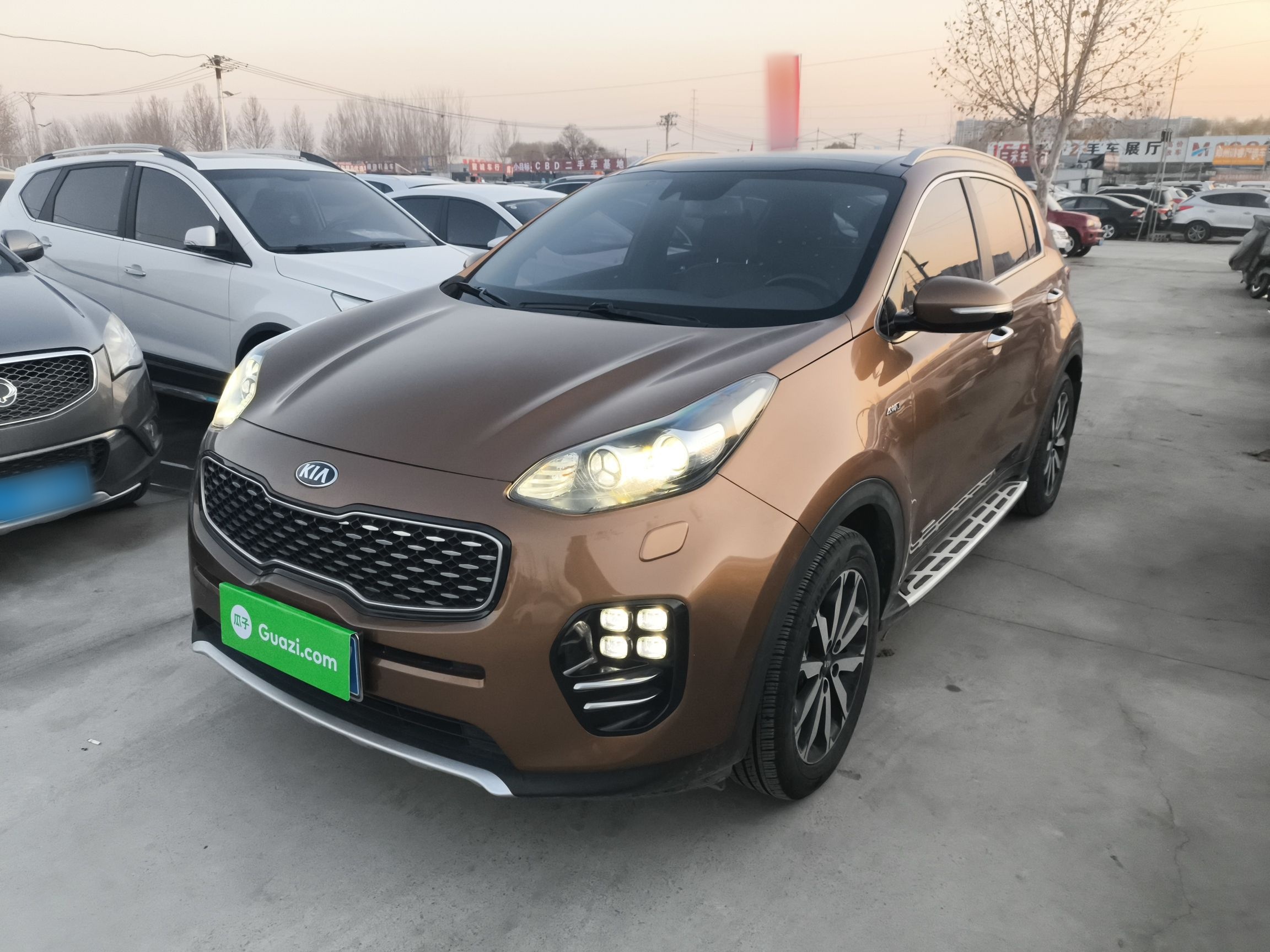 تحت مقدمة السيارة