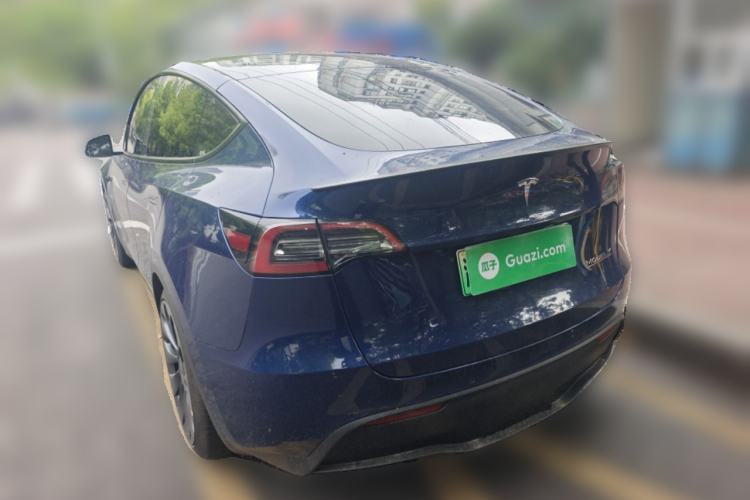 Used Tesla Model Y 2021 Performance High-Performance All-Wheel-Drive Version Rear Left 45 Deg
