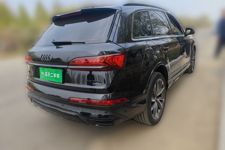 Used Audi Q7 2020 55 TFSI quattro S line sports model Rear Right 45 Deg