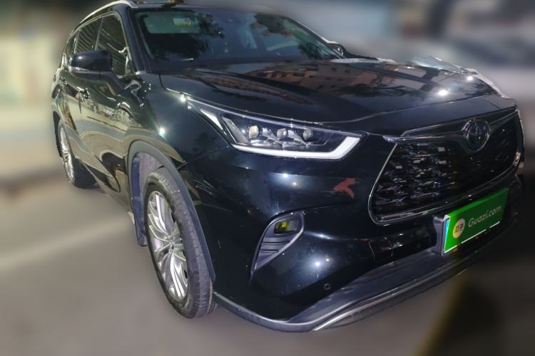 Used Toyota Highlander 2022 Dual-Engine 2.5L Four-Wheel Drive Supreme Edition 7-Seater Front Right 45 Deg