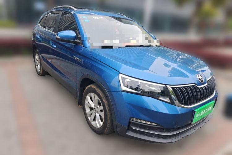 Used Skoda Kamiq 2018 1.5L Manual Standard Edition China VI Front Right 45 Deg