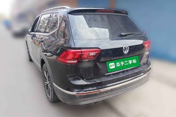 Used Volkswagen Tiguan L 2019 Updated Version 330TSI Automatic Two-Wheel Drive Panoramic Comfort Edition China VI Standard Rear Left 45 Deg