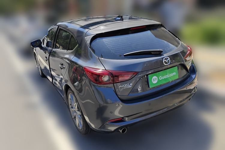 Used Mazda 3 Axela 2017 Hatchback 2.0L Automatic Sport Model China V Emission Standard Rear Left 45 Deg