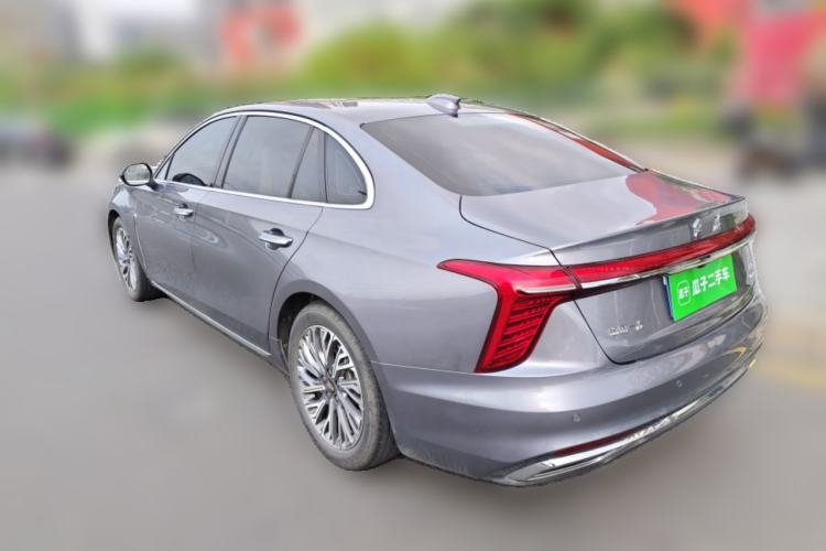 Used Hongqi H5 2023 2.0T Automatic Smart Connect Flagship Edition Rear Left 45 Deg