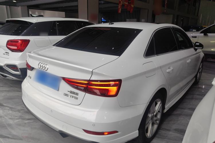 Used Audi A3 2020 Limousine 35 TFSI Fashion Edition China VI Emission Standard Rear Right 45 Deg