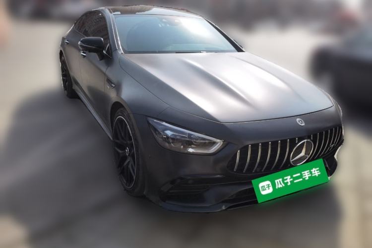 Used Mercedes-Benz AMG GT 2019 AMG GT 50 four-door sports car Front Right 45 Deg