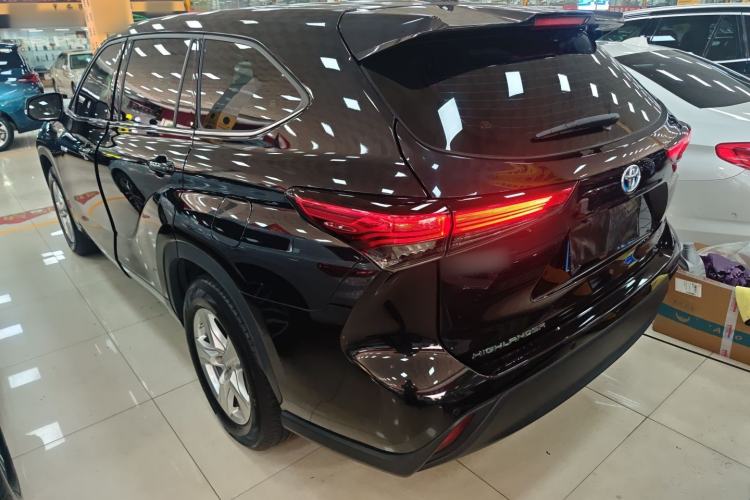 Used Toyota Highlander 2023 2.5L Smart Electric Hybrid Dual-Drive Elite Version 7 Seats Rear Left 45 Deg