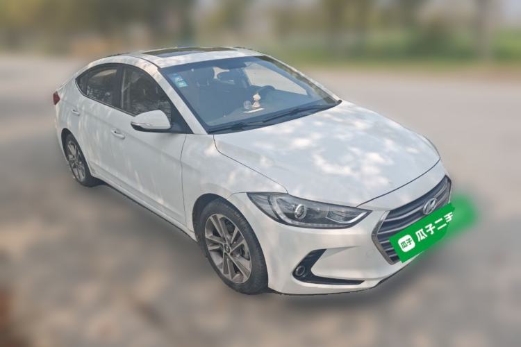 Used Hyundai Elantra (6th Generation / Lingdong) 2016 1.6L Automatic ZhiXuan – Elite Version Front Right 45 Deg