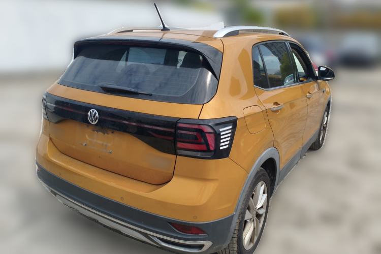 Used Volkswagen T-Cross 2019 280TSI DSG Comfort Edition Rear Right 45 Deg