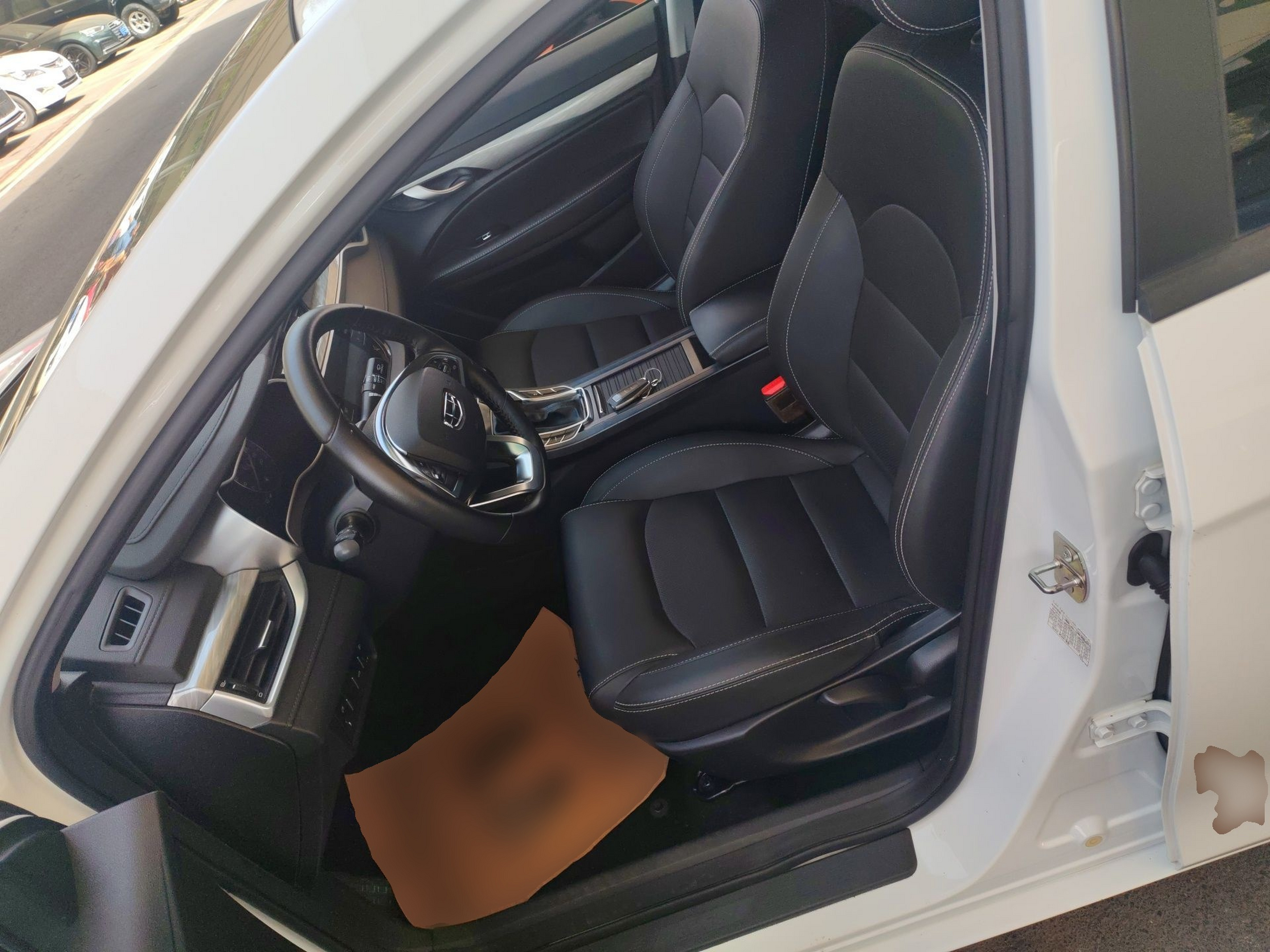 Avant de la voiture
