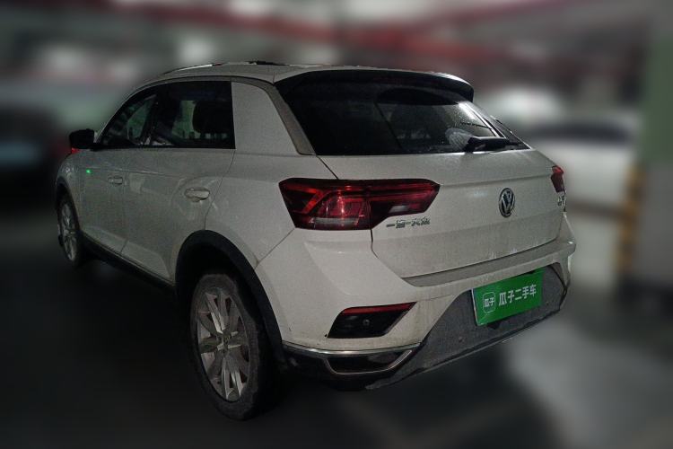 Used Volkswagen T-ROC 2018 230TSI DSG Two-Wheel Drive Advanced Version China V Standard Rear Left 45 Deg