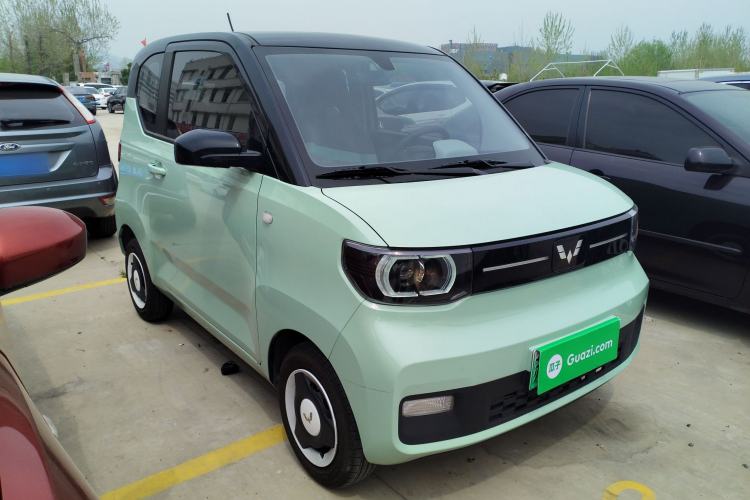 Used Wuling Hongguang MINIEV 2022 Macaron Premium Model – Lithium Iron Phosphate Front Right 45 Deg