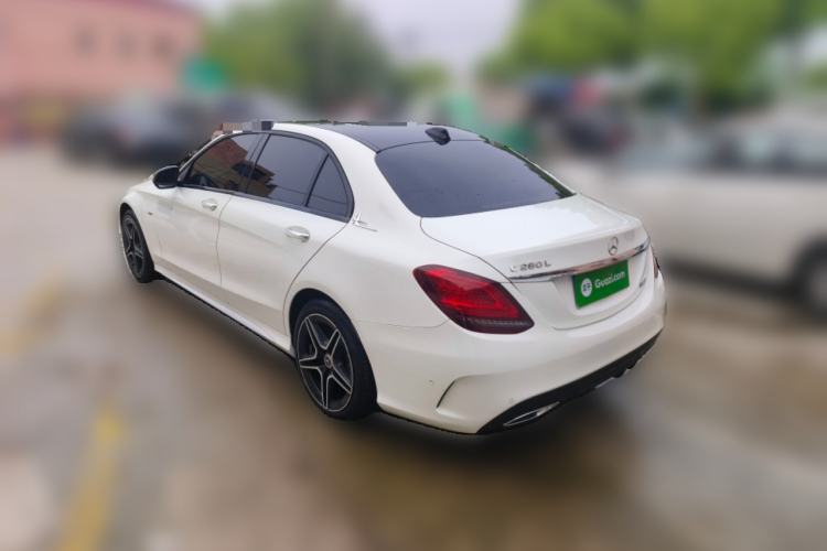 Used Mercedes-Benz C-Class 2021 C 260 L Sport Edition Star Collection Rear Left 45 Deg