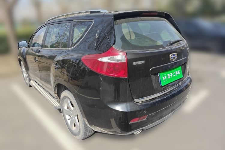Used Geely Auto GX9 2016 2.4L Automatic Two-Wheel Drive Deluxe Upgrade Edition Rear Left 45 Deg