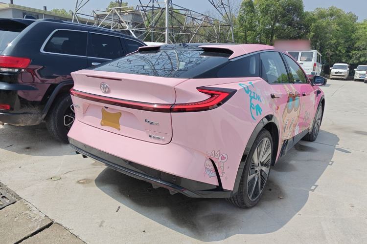 Used Toyota bZ5 2025 Model 550 PRO Smart Driving Edition Rear Right 45 Deg