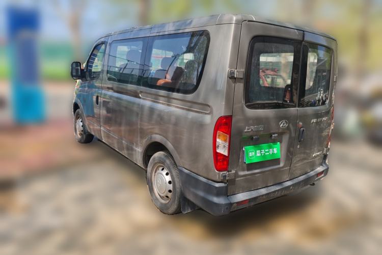 Used SAIC MAXUS Xintu V80 2016 2.5T Manual Aoyuntong National V Short Wheelbase Low-Roof 6-Seater Rear Left 45 Deg