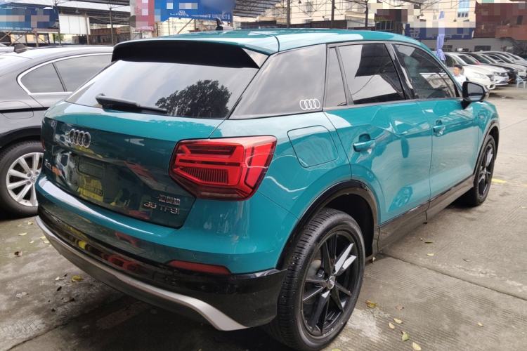 Used Audi Q2L 2020 35 TFSI Ambition Dynamic Edition Rear Right 45 Deg