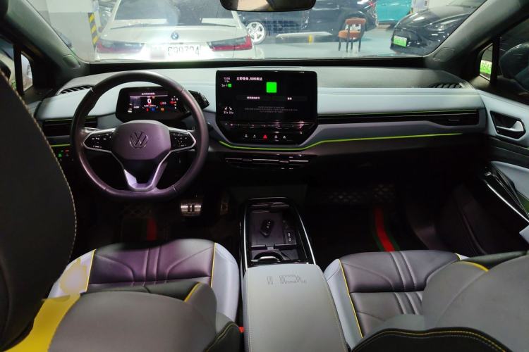 Used Volkswagen ID.4 X 2023 Upgraded Model Ultra-Long Range Version Center Console