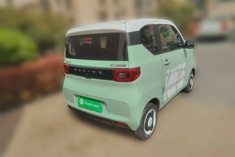 Used Wuling Hongguang MINIEV 2021 Macaron Premium Model – Lithium-NMC Rear Right 45 Deg