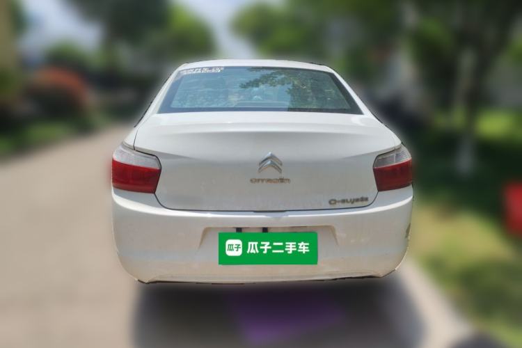 Used Citroen Elysee 2015 Zhishang Edition 1.6L Manual Fashion Model
