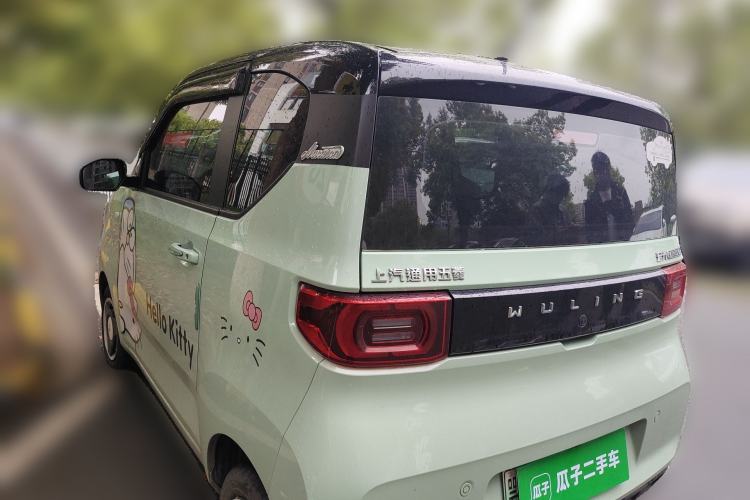 Used Wuling Hongguang MINIEV 2021 Macaron Premium Model – Lithium Iron Phosphate Rear Left 45 Deg