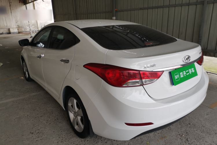 Used Hyundai Elantra (5th Generation / Langdong) 2013 1.6L Automatic Leading Model Rear Left 45 Deg