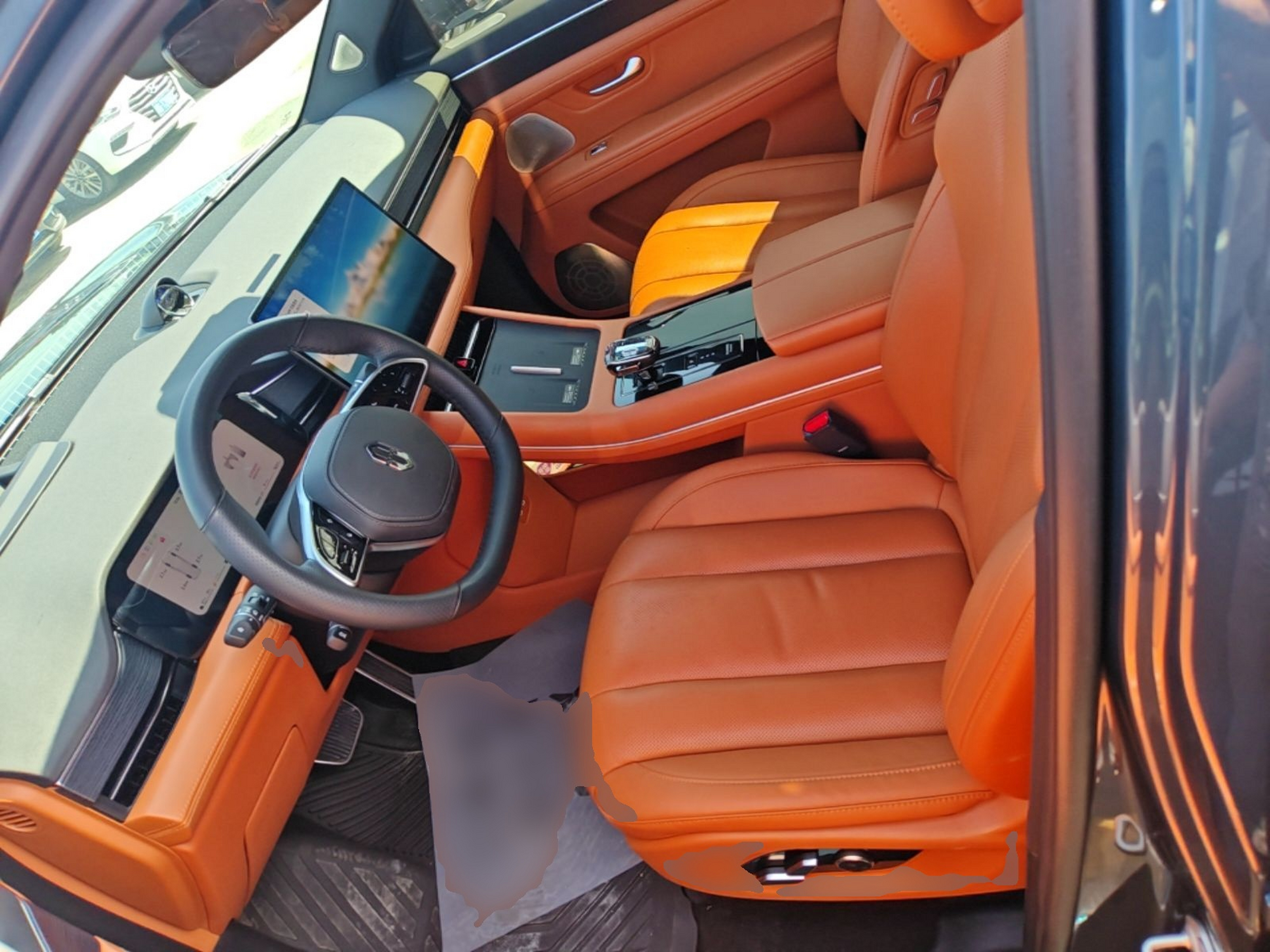 Avant de la voiture